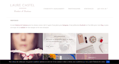 Desktop Screenshot of laure-castel.com